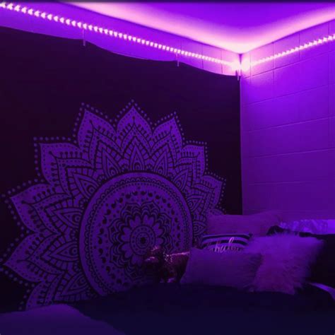 Bedroom Setup Bedroom Aesthetic Bedroom Led Strip Lights