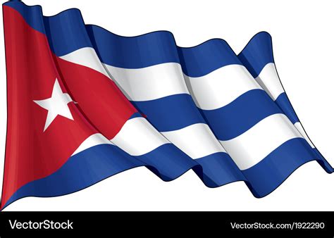 Cuba Flag Royalty Free Vector Image - VectorStock