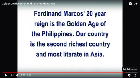 The Marcos regime as the Golden Age of the Philippines 88 Cantera 2016 ...