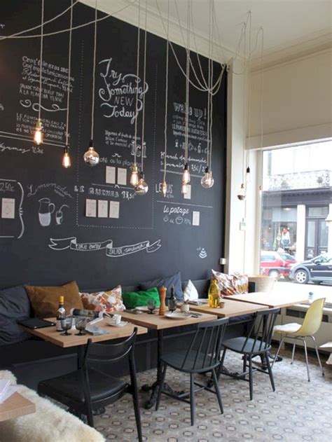 15 Café Shop Interior Design Ideas To Lure Customers 15 | Cafe interior ...