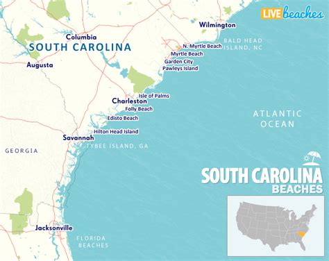 North Carolina Map With Beaches - Get Latest Map Update