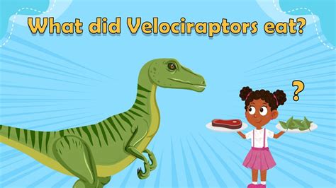 What Did Velociraptors Eat? | Velociraptors Facts | Dinosaur Facts ...