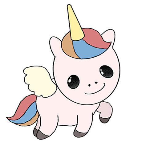 Cute Baby Unicorn Drawing