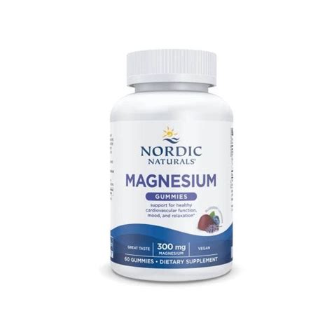 Nordic Naturals Magnesium Gummies | Lhasa OMS