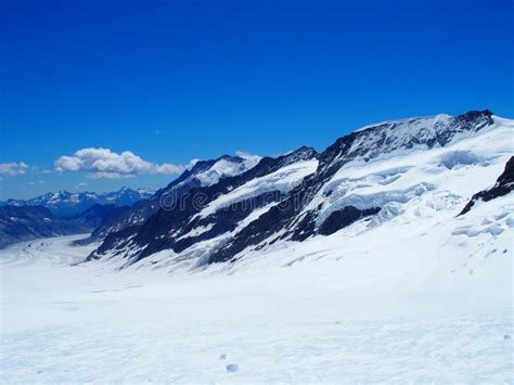 Snow covered Swiss Alps stock image. Image of natural - 96610505