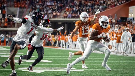 Texas football earned a Big 12 title game spot by beating Texas Tech