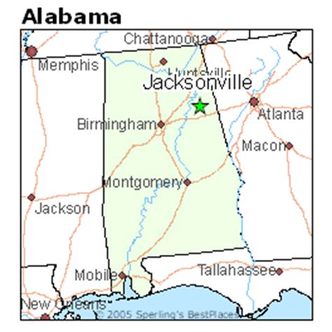 Best Places to Live in Jacksonville, Alabama