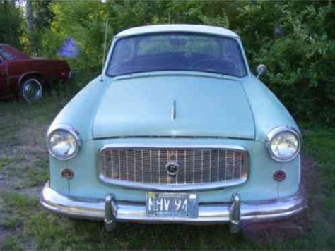 Nash RAMBLER AMERICAN 1958, 2 DOOR SEDAN FOR PARTS OR RESTORATION