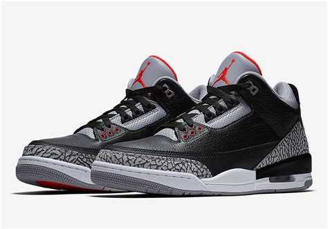 Jordan 3 Black Cement Official Images - 2018 Release Info | SneakerNews.com