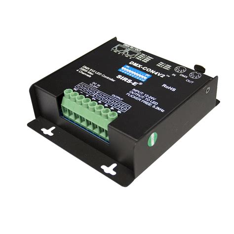 RGBW 4 Channel High Power LED DMX Controller - SIRS-E®