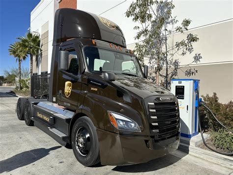 I took a ride in UPS’s first all electric semi truck | KTLA