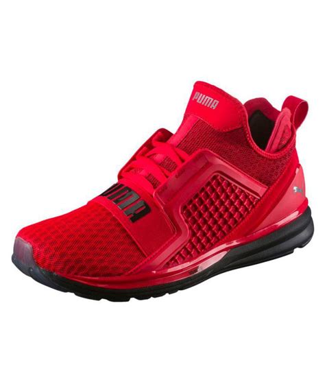 Puma Ignite Red Running Shoes - Buy Puma Ignite Red Running Shoes ...