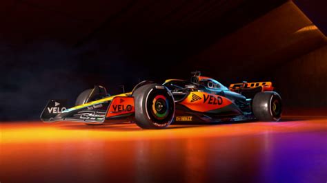 "McLaren show off 2023 MCL60 F1 car with a new livery"