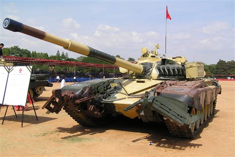 Indian Army Main Battle Tanks comprise of Arjun MBT, T-90 Bhishma, T-72 ...