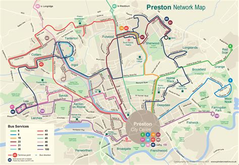 Preston Network Map | Preston Bus