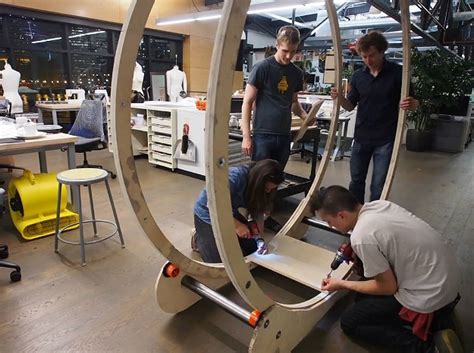 These Guys Built The Ultimate Human Hamster Wheel Standing Desk | Bit ...