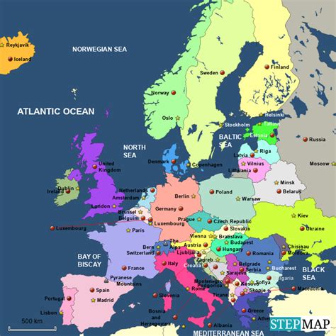 Europe Map Countries And Capitals Area Code Map | The Best Porn Website