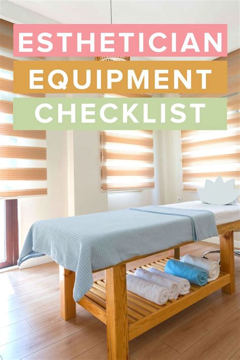 Esthetician equipment supply list for professional estheticians – Artofit