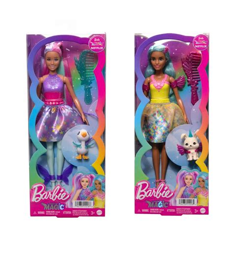 Barbie A Touch of Magic Dolls with Fairytale Outfits - Assorted ...