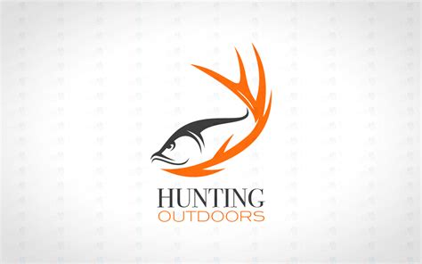 Creative Fishing Logo Hunting Logo OutDoor Logo - Lobotz LTD