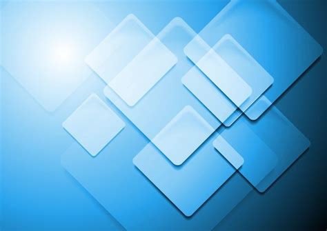 Blue square abstract background vector illustration art Vectors graphic ...