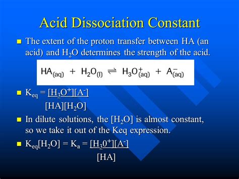 CALCULATING Ka Kb Kw, ICE Tables, ACID DISSOCIATION CONSTANT Power ...