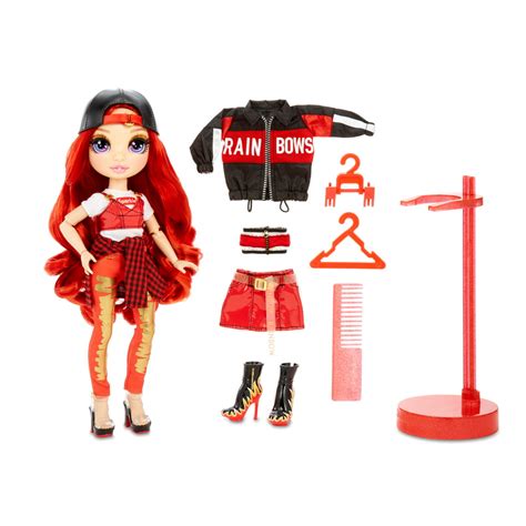 Rainbow High Ruby Anderson – Red Fashion Doll with 2 Outfits - Walmart ...