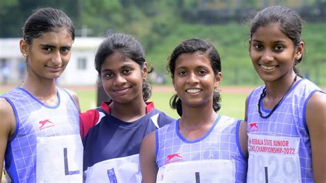 MEDLEY RELAY Girls U16 - 66 TH KERALA STATE JUNIOR ATHLETICS 2022 - YouTube