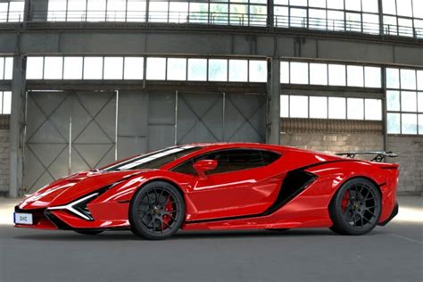 Lamborghini Revuelto Rendered: Aventador Successor - GTspirit