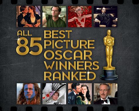 All 90 Best Picture Oscar Winners Ranked | Oscar winners, Academy award ...