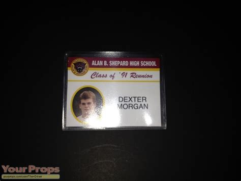 Dexter Dexters High School Reunion ID original TV series prop