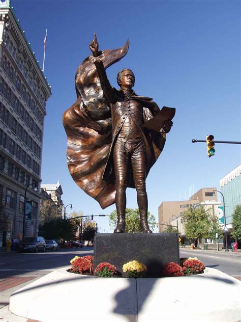 Alexander Hamilton statue in downtown Hamilton, Ohio | www.gettothebc ...