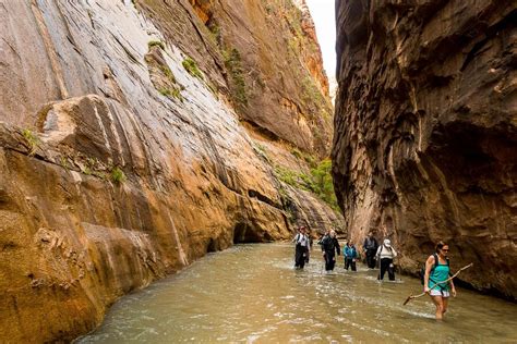 Flash flood warning shuts down slot canyons in Zion National Park - The ...