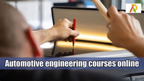 Automotive Engineering Courses Online - Adrosi