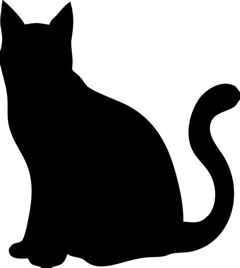 Black Cat Silhouette Image | Images and Photos finder