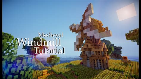 Minecraft Medieval Windmill Tutorial (Design #3) - YouTube