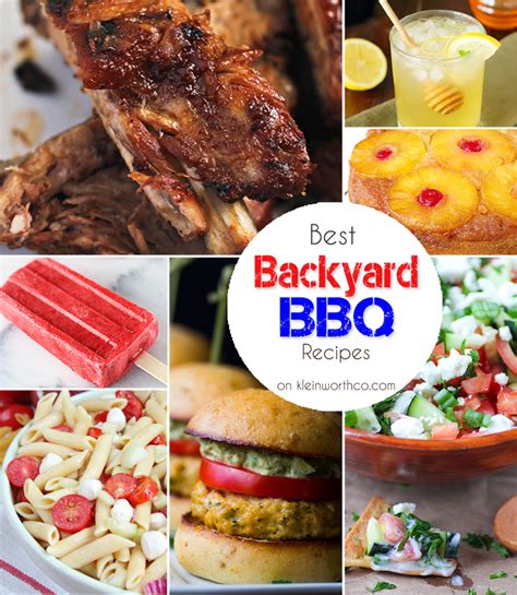 Backyard BBQ Recipes - Kleinworth & Co