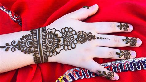 Simple mehndi design for kids | Henna for baby girls | Henna by Sadia ...