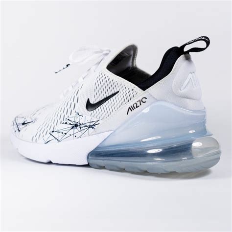 Nike Air Max 270 Custom White 'Monochromatic' Edition