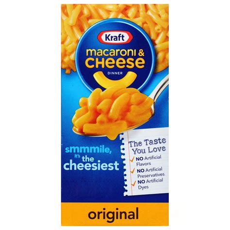 Kraft Original Flavor Mac and Cheese, 7.25 oz Box - Walmart.com ...