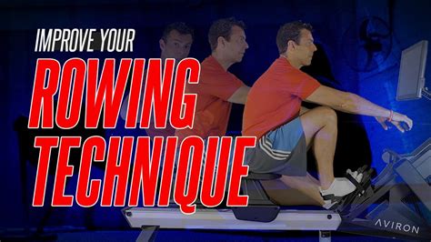 Improve your Rowing Technique on the Aviron Rower - YouTube