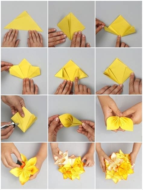 The Perfect DIY Origami kusudama flower ball | Origami crafts, Origami ...