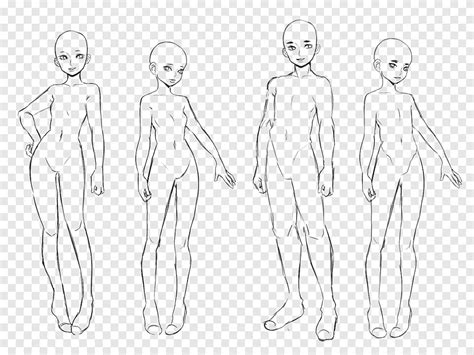 F2u Base Pose Human Body Outline Png Pngegg | Images and Photos finder