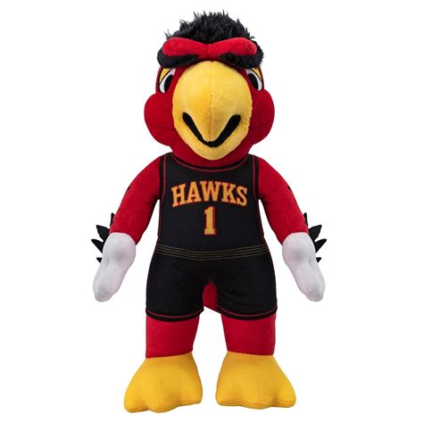 Bleacher Creatures Atlanta Hawks Mascot Harry The Hawk 10" Plush Figure ...