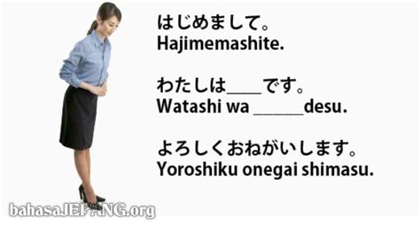 Memperkenalkan Diri Dalam Bahasa Jepang Untuk Interview - Lina Pdf