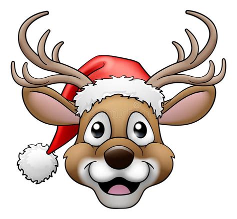 Christmas Reindeer Santa Fun Cartoons Stock Illustrations – 90 ...