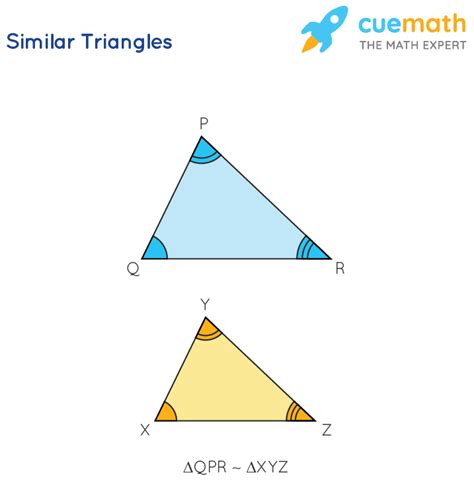 Similar Triangles - Formulas, Properties, Theorems, Proofs