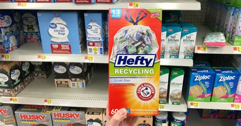 New $1/1 Hefty Recycling Bags Coupon