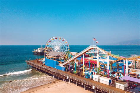 Santa Monica Pier in Los Angeles - Fairground Fun in a Historic Seaside ...