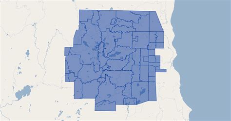 Waukesha County, Wisconsin Zip Code Areas | GIS Map Data | Waukesha ...